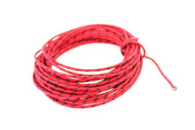 Load image into Gallery viewer, Red with Black Dot 25&#39; Braided Wire 0 /  Custom application