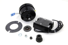 Load image into Gallery viewer, Black 12 Volt Alternator Generator Conversion Kit 1930 / 1936 VL 1937 / 1948 U 1937 / 1952 W 1937 / 1973 G