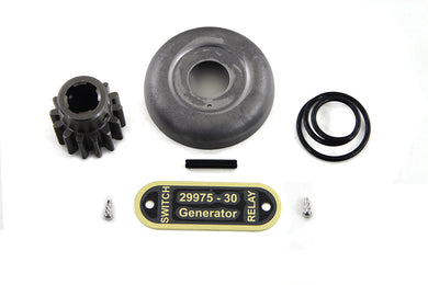 3-Brush Generator Gear and Tag Kit 1936 / 1940 EL 1941 / 1957 FL 1930 / 1934 VL 1937 / 1948 UL