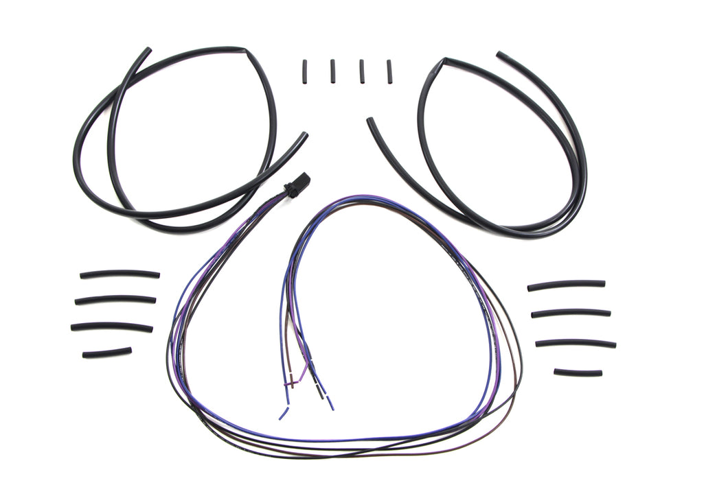 Front Turn Signal 36 Extension Harness Kit 2011 / 2017 FXST 2011 / 2017 FLST 2012 / 2017 FXD