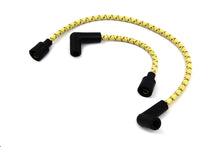 Load image into Gallery viewer, Sumax Yellow with Black &amp; Red Tracer 7mm Spark Plug Wire Set 1989 / 1998 FXST 1989 / 1998 FLST 1991 / 1998 FXD 1965 / 1985 XL 1965 / 1984 FL 1971 / 1984 FX