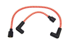 Load image into Gallery viewer, Sumax Orange with Black Tracer 7mm Spark Plug Wire Set 1989 / 1998 FXST 1989 / 1998 FLST 1991 / 1998 FXD 1965 / 1985 XL 1965 / 1984 FL 1971 / 1984 FX