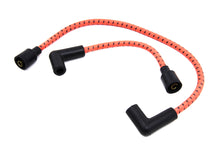 Load image into Gallery viewer, Sumax Orange with Black Tracer 7mm Spark Plug Wire Set 1989 / 1998 FXST 1989 / 1998 FLST 1991 / 1998 FXD 1965 / 1985 XL 1965 / 1984 FL 1971 / 1984 FX