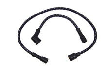 Load image into Gallery viewer, Sumax Black with Blue Tracer 7mm Spark Plug Wire Set 1980 / 1998 FLT 1980 / 1998 FLT 1986 / 2006 XL