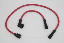 Load image into Gallery viewer, Sumax Red with Black Tracer 7mm Spark Plug Wire Set 1980 / 1998 FLT 1980 / 1998 FLT 1986 / 2006 XL