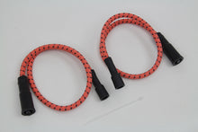 Load image into Gallery viewer, Sumax Orange with Black Tracer 7mm Spark Plug Wire Set 1999 / 2008 FLT with EFI