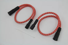 Load image into Gallery viewer, Sumax Orange with Black Tracer 7mm Spark Plug Wire Set 1999 / 2008 FLT with EFI