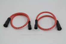 Load image into Gallery viewer, Sumax Orange with Black Tracer 7mm Spark Plug Wire Set 1999 / 2008 FLT with EFI