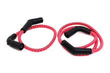Load image into Gallery viewer, Sumax Red with Black Tracer 7mm Spark Plug Wire Set 2009 / 2016 FLT