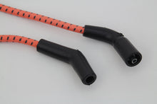 Load image into Gallery viewer, Sumax Orange with Black Tracer 7mm Spark Plug Wire Set 2009 / 2016 FLT