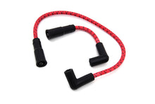 Load image into Gallery viewer, Sumax Red with Black Tracer 7mm Spark Plug Wire Set 1999 / 2017 FXST 1999 / 2017 FLST 1999 / 2017 FXD