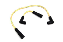 Load image into Gallery viewer, Sumax Yellow with Black &amp; Red Tracer 7mm Spark Plug Wire Set 1999 / 2017 FXST 1999 / 2017 FLST 1999 / 2017 FXD