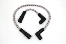 Load image into Gallery viewer, Sumax Grey with Brown Tracer 7mm Spark Plug Wire Set 1999 / 2017 FXST 1999 / 2017 FLST 1999 / 2017 FXD