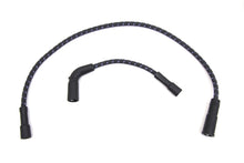 Load image into Gallery viewer, Sumax Black with Blue Tracer 7mm Spark Plug Wire Set 1999 / 2006 FLT with carbueretor2007 / UP XL