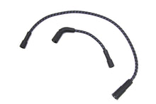Load image into Gallery viewer, Sumax Black with Blue Tracer 7mm Spark Plug Wire Set 1999 / 2006 FLT with carbueretor2007 / UP XL