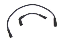 Load image into Gallery viewer, Sumax Black with Blue Tracer 7mm Spark Plug Wire Set 1999 / 2006 FLT with carbueretor2007 / UP XL
