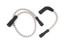 Load image into Gallery viewer, Sumax Grey with Brown Tracer 7mm Spark Plug Wire Set 1999 / 2006 FLT with carburetor2007 / UP XL