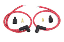 Load image into Gallery viewer, Sumax Red with Black Tracer 7mm Spark Plug Wire Set 0 /  Custom Application