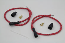 Load image into Gallery viewer, Sumax Red with Black Tracer 7mm Spark Plug Wire Set 0 /  Custom Application