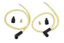 Load image into Gallery viewer, Sumax Yellow with Black &amp; Red Tracer 7mm Spark Plug Wire Set 0 /  Custom Application