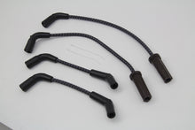 Load image into Gallery viewer, Sumax Black with Blue Tracer 7mm Spark Plug Wire Set 2018 / UP FLST 2018 / UP FXST