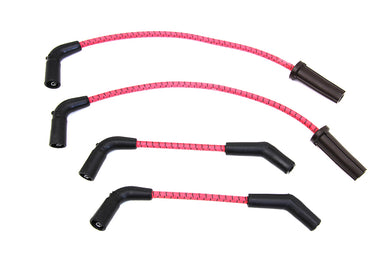 Sumax Red with Black Tracer 7mm Spark Plug Wire Set 2018 / UP FXST 2018 / UP FLST