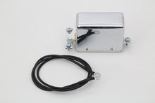 Load image into Gallery viewer, Chrome Look-A-Like 12 Volt 2-Brush Relay 1941 / 1957 FL 1936 / 1952 EL 1936 / 1952 G 1936 / 1973 W