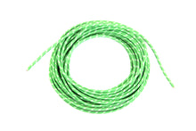 Load image into Gallery viewer, Green 25&#39; Cloth Covered Wire 0 /  All models