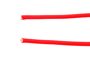 Pure Red 25' Braided Wire 0 /  Custom application