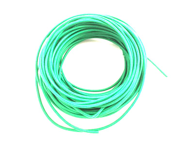 Pure Green 25' Braided Wire 0 /  Custom application