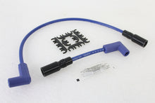 Load image into Gallery viewer, Accel 8mm S/S Spiral Core Ignition Wire Set Blue 2000 / 2017 FXST 2000 / 2017 FLST