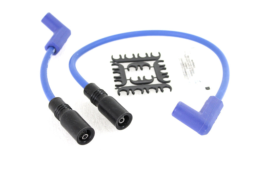 Accel 8mm S/S Spiral Core Ignition Wire Set Blue 1999 / 2017 FXD