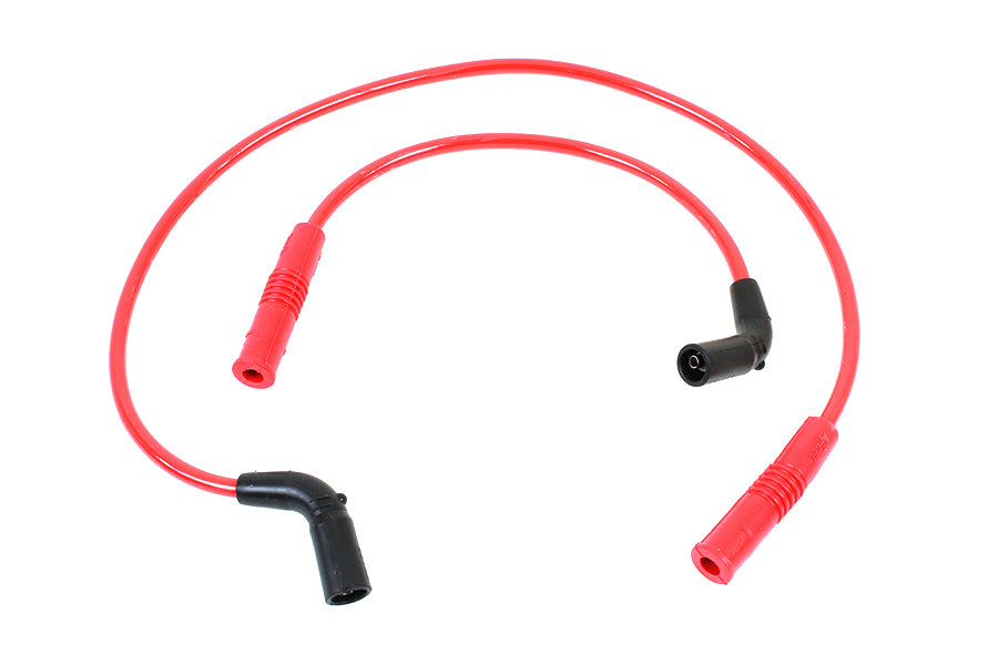 Accel 8mm S/S Spiral Core Ignition Wire Set Red 2009 / 2016 FLT