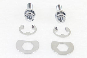 Exhaust Pipe Locking Bolt Mounting Kit Chrome 1966 / 1984 FL 1971 / 1984 FX