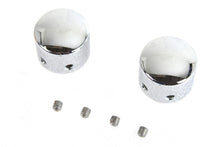 Load image into Gallery viewer, Domed Front Axle Cover Set Chrome Plated 2001 / 2011 FLSTS 2001 / 2011 FXSTS