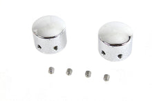 Load image into Gallery viewer, Domed Front Axle Cover Set Chrome Plated 2001 / 2011 FLSTS 2001 / 2011 FXSTS