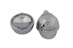 4-1/2" Spotlamp Set with Visor 1964 / 1984 FL 1979 / UP FLT 1986 / UP FLST