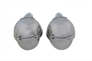 4-1/2" Spotlamp Set with Visor 1964 / 1984 FL 1979 / UP FLT 1986 / UP FLST