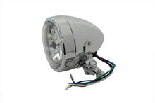 Load image into Gallery viewer, 4 Round Headlamp 12 Volt Chrome 0 /  Custom application