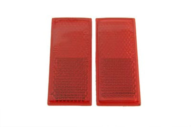 Rear Red Reflector Set 1973 / 1984 FX 1972 / UP XL 1984 / 1990 FXST 1986 / UP FLST 1972 / 1984 FL