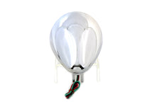 Load image into Gallery viewer, 5-3/4 Half Moon Headlamp Chrome Billet 0 /  Custom application