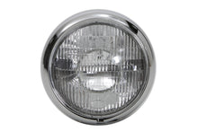 Load image into Gallery viewer, Black 7 K Headlamp with Chrome Rim 1957 / 1958 XL 1954 / 1956 K