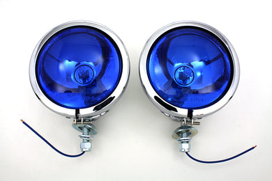 Blue Pursuit Spotlamp Set 1964 / 1984 FL 1964 / 1984 FL 1979 / UP FLT 1979 / UP FLT 1986 / UP FLST