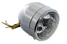 Load image into Gallery viewer, 4 Round Diamond Cut Style Headlamp Chrome 0 /  Custom application
