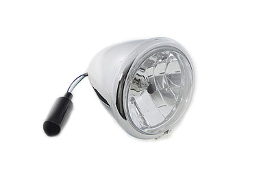 5-3/4 Stretch Headlamp Chrome Plated 0 /  All applications