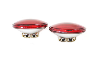 Red 4-1/2" 12 Volt Sealed Beam Spotlamp Set 0 /  All 4-1/2" spotlamp"0 /  All 4-1/2" spotlamp"