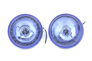 Halogen Spotlamp Blue 30 Watt Bulb Set 0 /  All 4-1/2" spotlamps"0 /  All 4-1/2" spotlamps"