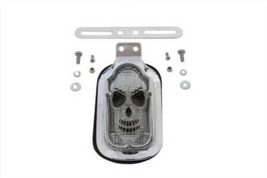 Skull Face Tombstone Tail Lamp Clear Lens 0 /  Custom application