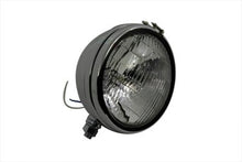 Load image into Gallery viewer, Replica 5-3/4 Round Chrome Headlamp 1974 / 1984 FX 1974 / 1984 FXE 1974 / 1994 XL