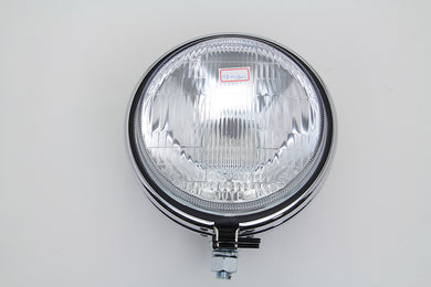 Replica 5-3/4 Round Black Headlamp 1971 / 1973 FX 1954 / 1973 XL